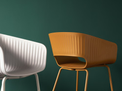 Marée - a chair range in recycled plastic